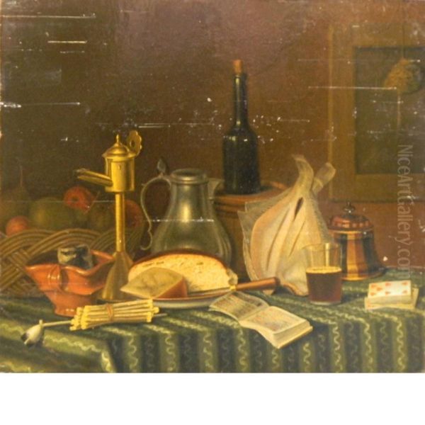 Still Life Oil Painting by Edwart Collier