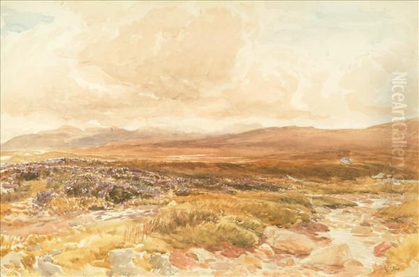 On The Moors Oil Painting by Thomas Collier