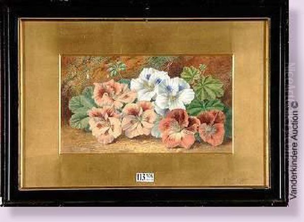 gerbe De Fleurs Oil Painting by Thomas Collier