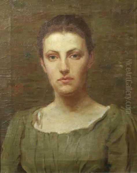 The Artist's Wife Oil Painting by Alfred Quinton Collins