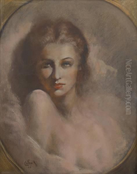 Enigmatique Regard Oil Painting by Jean Roch Collon