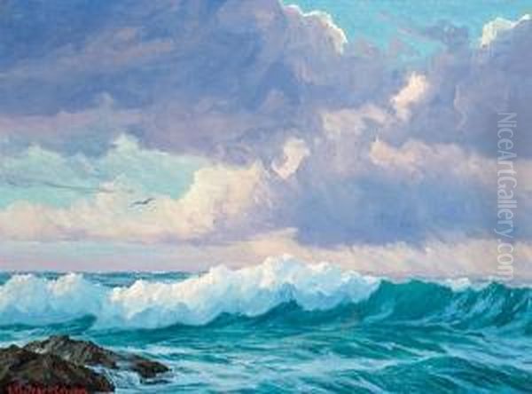 Clearing Skies Oil Painting by Roi Clarkson Colman