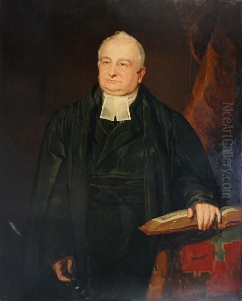 Thomas Snell Jones D.d. Oil Painting by John Comerford