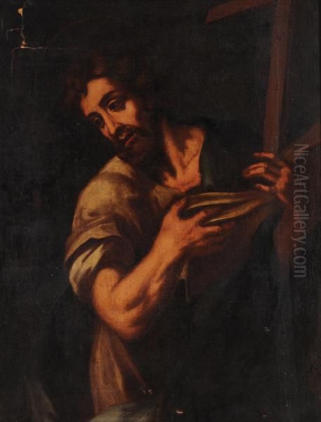 Santo Evangelista Oil Painting by Giovanni Conca