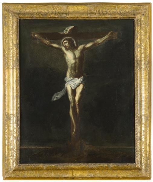 Cristo Crocifisso Oil Painting by Sebastiano Conca