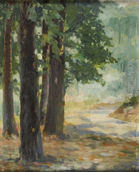 Paisagem Oil Painting by Joao Gabriel Da Silva Constancio