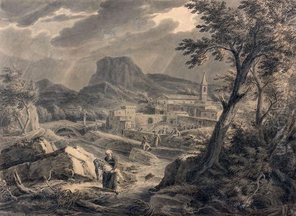 Scene De L'histoire De Digne Oil Painting by Jean Antoine Constantin D'Aix