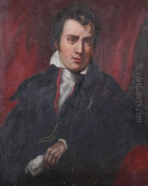 Portraitlord Byron Oil Painting by Byron Cooper