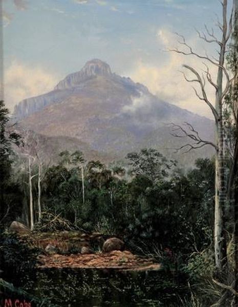 Mount Byron, Tasmania Oil Painting by Martha Cope