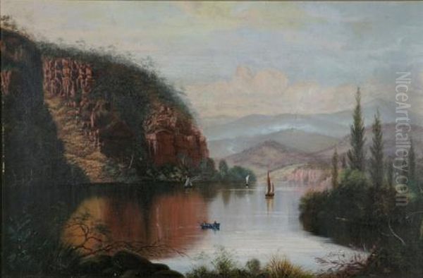 New Norfolk, Tasmania Oil Painting by Martha Cope