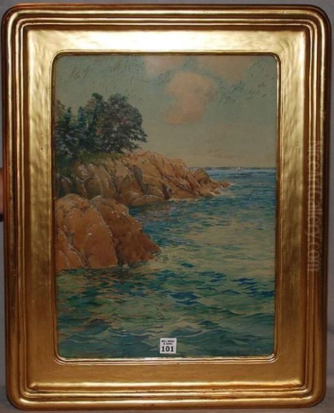 Seascape Oil Painting by Charles George Copeland