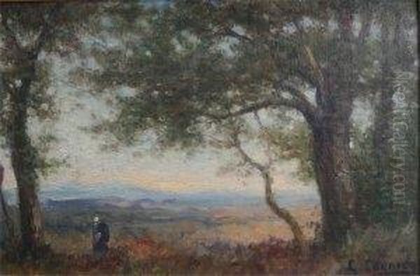 Paysage Oil Painting by Gaston Corbier