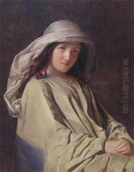 Heloise Oil Painting by Edward Henry Corbould