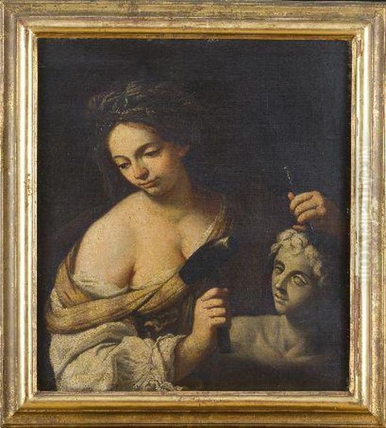 Allegoria Della Scultura Oil Painting by Carlo Cornara