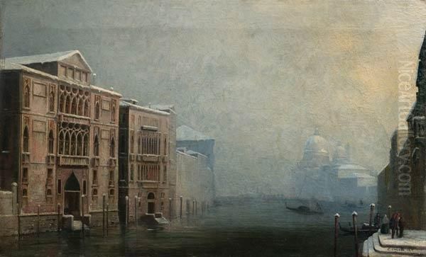 Venecia Oil Painting by Carlos Corsetti