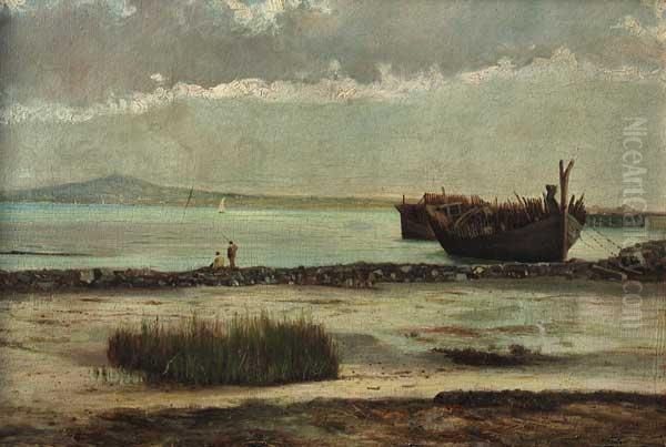 Bahia De Montevideo Oil Painting by Carlos Corsetti