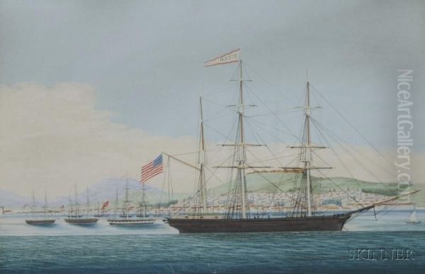 Barque Utah Oil Painting by Raffael Corsini