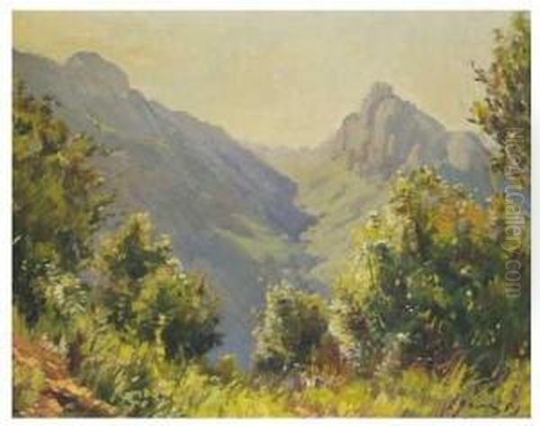 Paisaje Oil Painting by Cortes