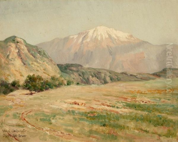 Mount San Jacinto Oil Painting by Charles Abel Corwin