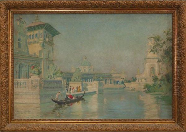 Venice Oil Painting by Charles Abel Corwin