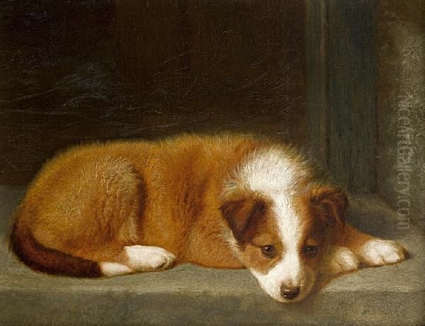 Waiting For Master Oil Painting by Horatio Henry Couldery