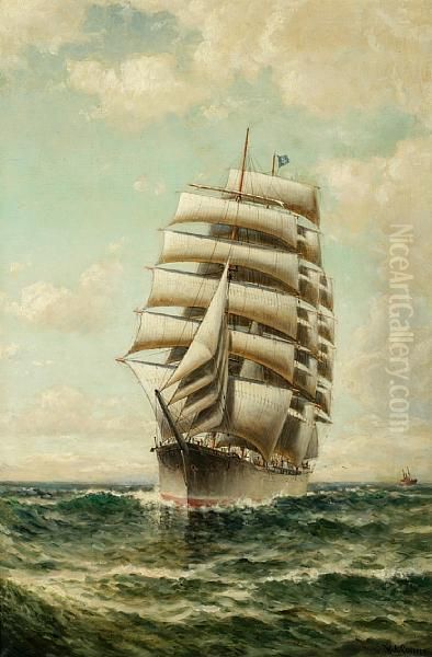 The Ship Oil Painting by William Alexander Coulter