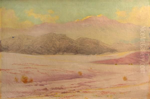 Desert Landscape Oil Painting by Gordon Coutts