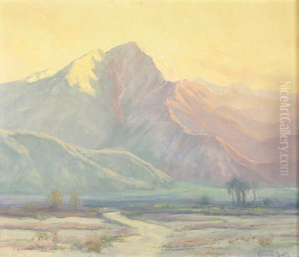 Mount San Jacinto Oil Painting by Gordon Coutts