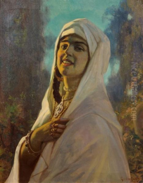 Moroccan Beauty Oil Painting by Gordon Coutts