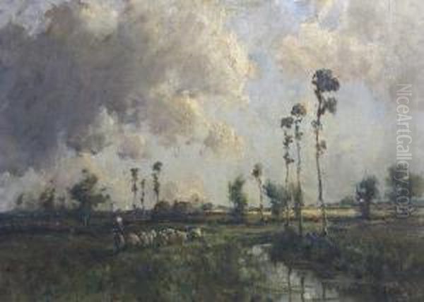 Near Bordeaux Oil Painting by James Humbert Craig