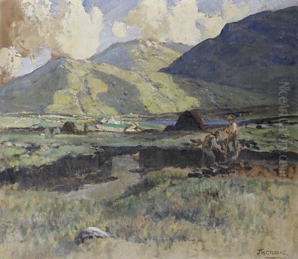 The Mayo Hills Oil Painting by James Humbert Craig