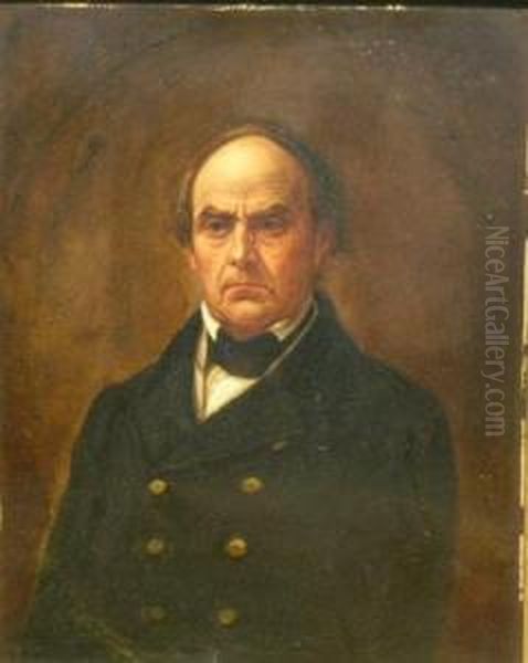 Portrait Of Daniel Webster Oil Painting by John Cranch