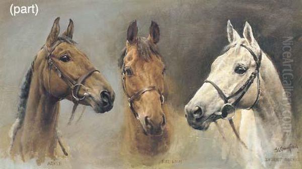 We Three Kings Oil Painting by Susan F. Crawford