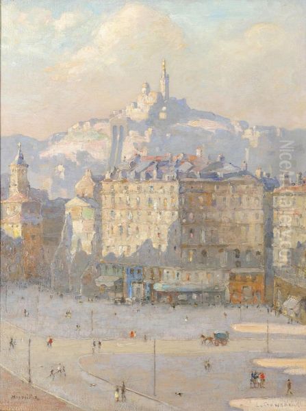 Marseille Oil Painting by Lionel Townsend Crawshaw