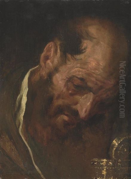 Saint Longinus Oil Painting by Giovanni Battista Crespi Il Cerano