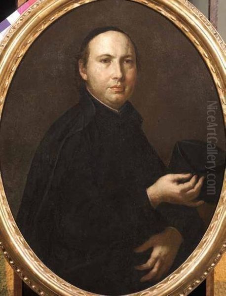 Ritratto Di Prelato Oil Painting by Luigi Crespi