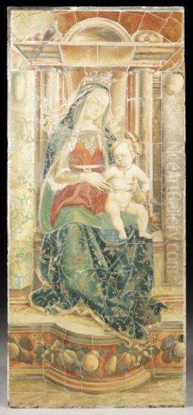 The Madonna And Child Oil Painting by Carlo Crivelli