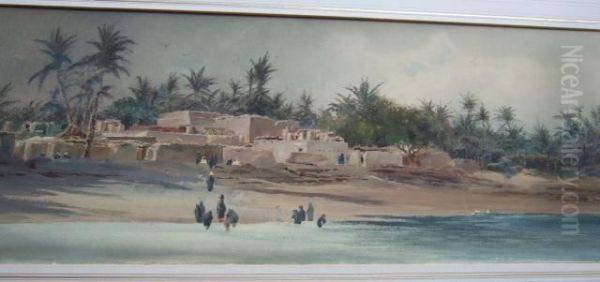 Egypt Oil Painting by Arthur Croft