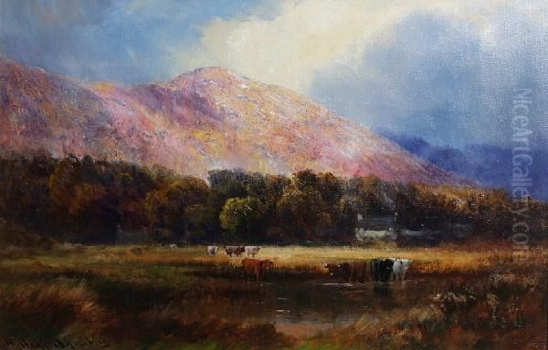 Between The Showers Oil Painting by Henry Hadfield Cubley