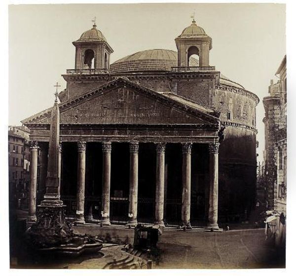 Pantheon Rome Oil Painting by Tomaso Cuccioni