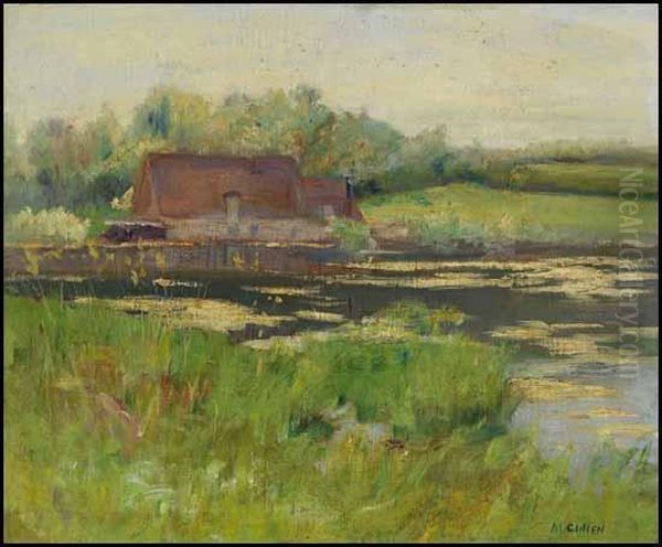 The Mill Pond Oil Painting by Maurice Galbraith Cullen