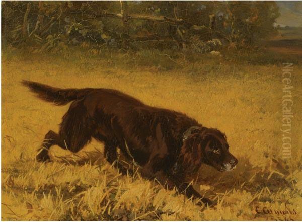 The Hunt Oil Painting by Conradyn Cunaeus