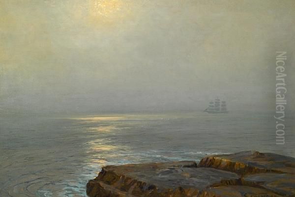 The Dream Ship Oil Painting by Frank William Cuprien