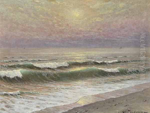 Evening Symphony Oil Painting by Frank William Cuprien