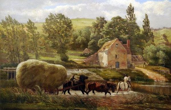 The Hay Wain Oil Painting by Sydney Currie