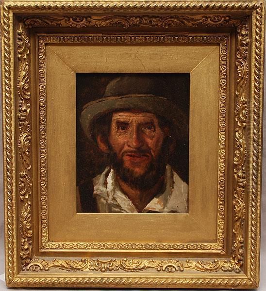 Portrait Of A Man Oil Painting by Joseph Frank Currier