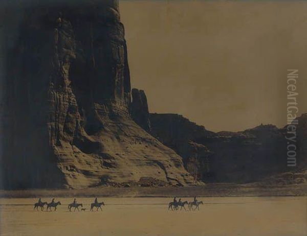 Canyon De Chelly by Edward Sherrif Curtis