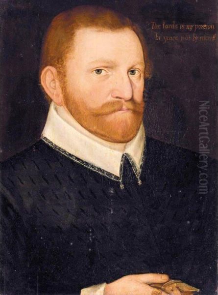 Portrait Of A Gentleman Oil Painting by Hyeronimus Custodis