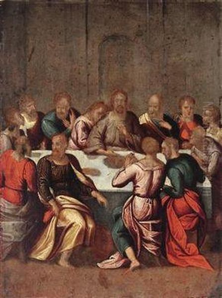 The Last Supper Oil Painting by Garofalo