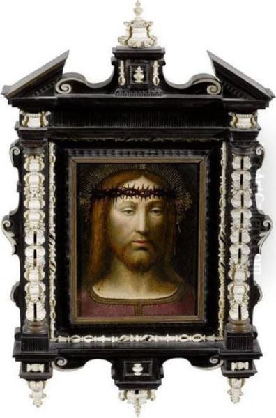 Picture Of Christ Oil Painting by Antonio Da Rimpacta